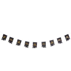 GUIRLANDE FANIONS PIRATE (Longueur 1.5 mètres) – Image 1