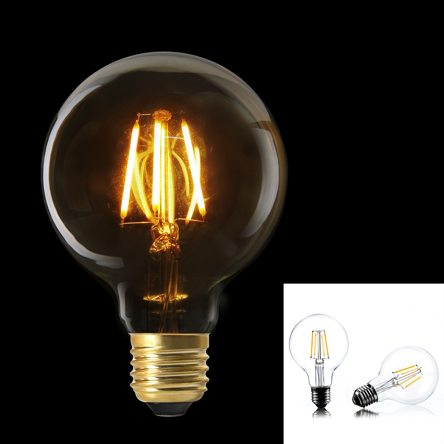 AMPOULE LED G80 LED 2W – Image 1