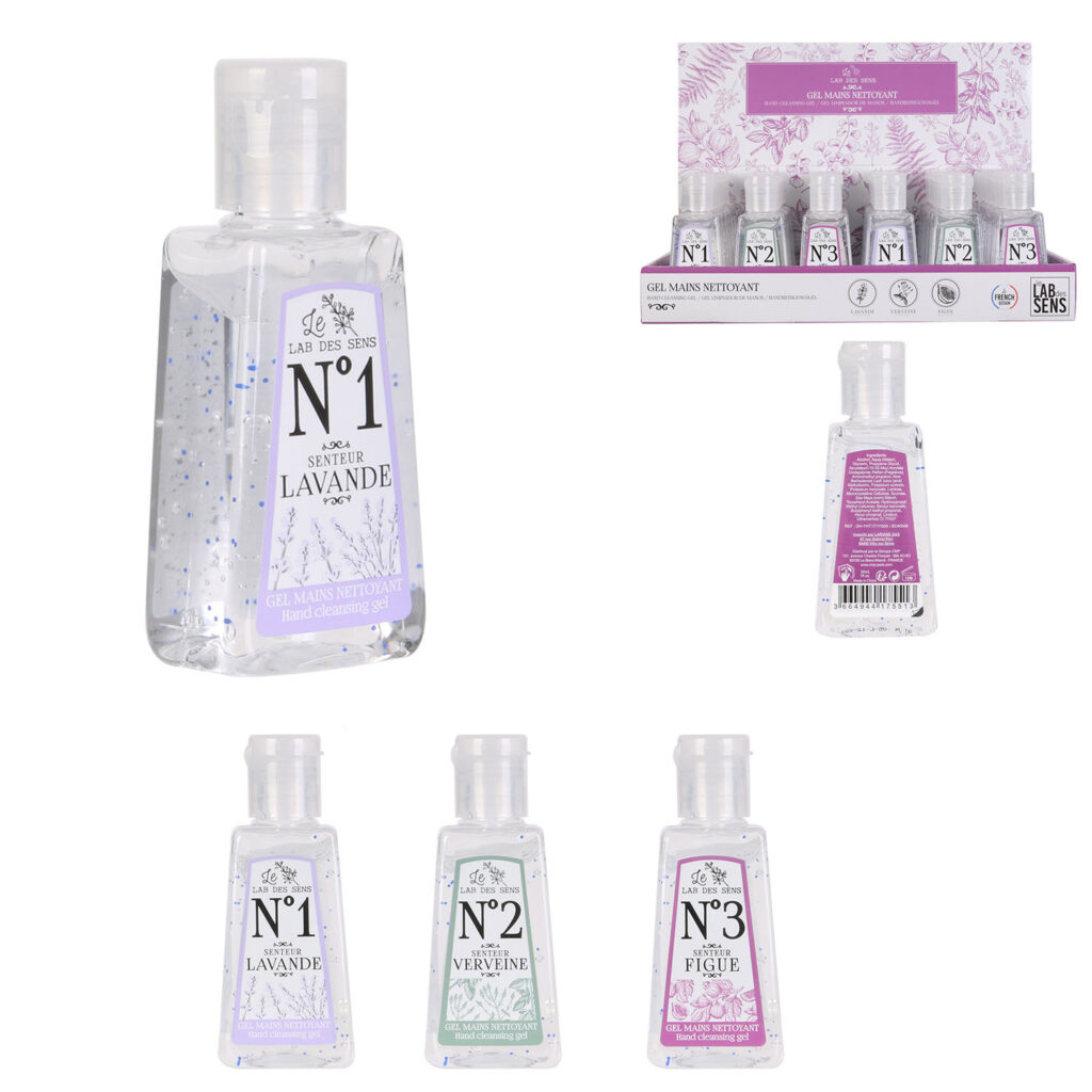 GEL HYDRO ALCOOLIQUE (Contenance 30 ml) Présentoir 36 pièces