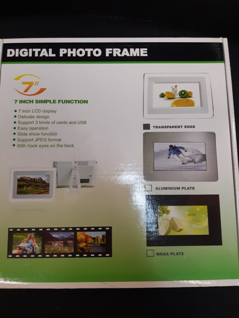 ÉCRAN LCD POUR PHOTOS