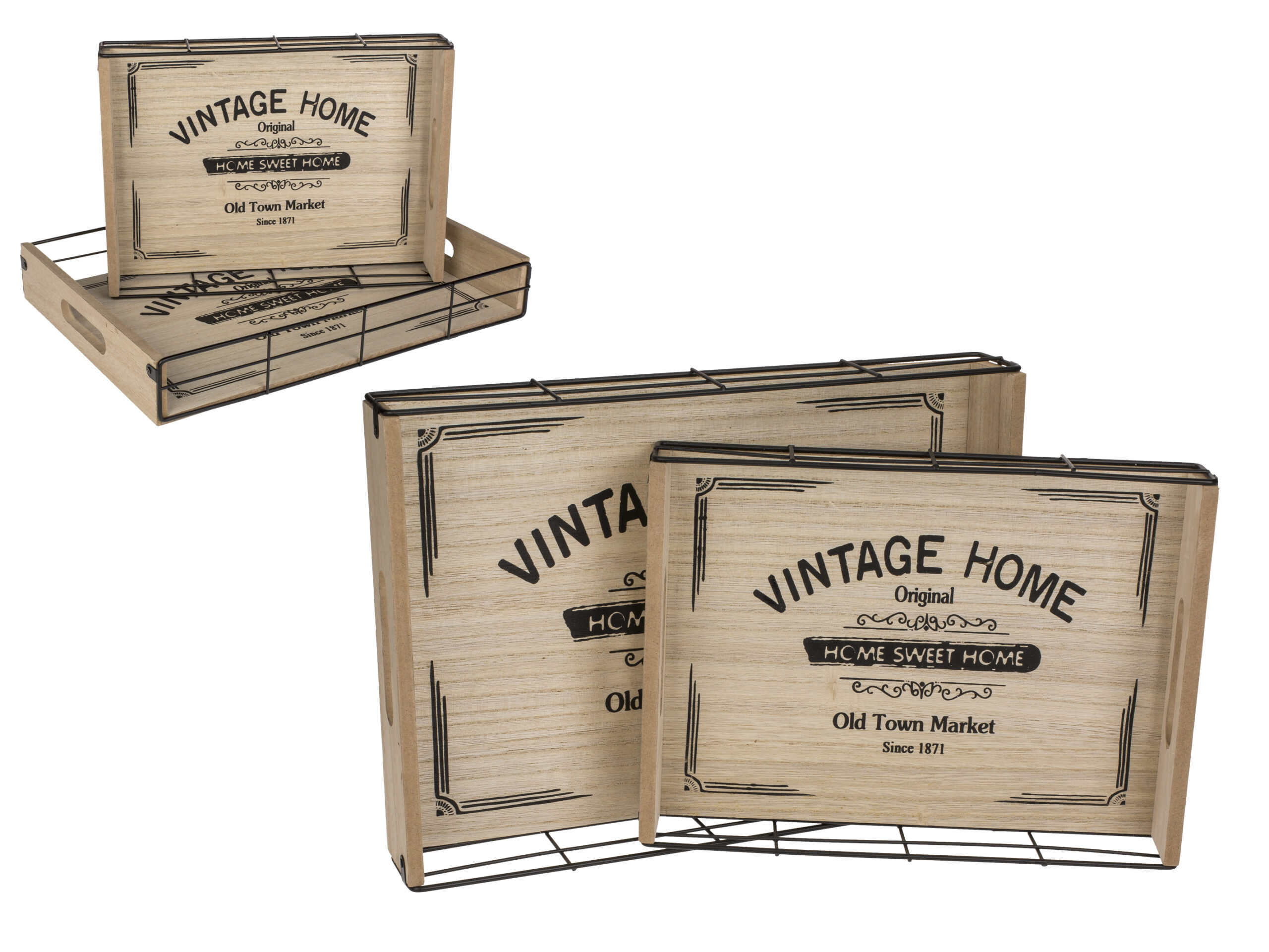 DUO DE PLATEAUX VINTAGES – Image 1