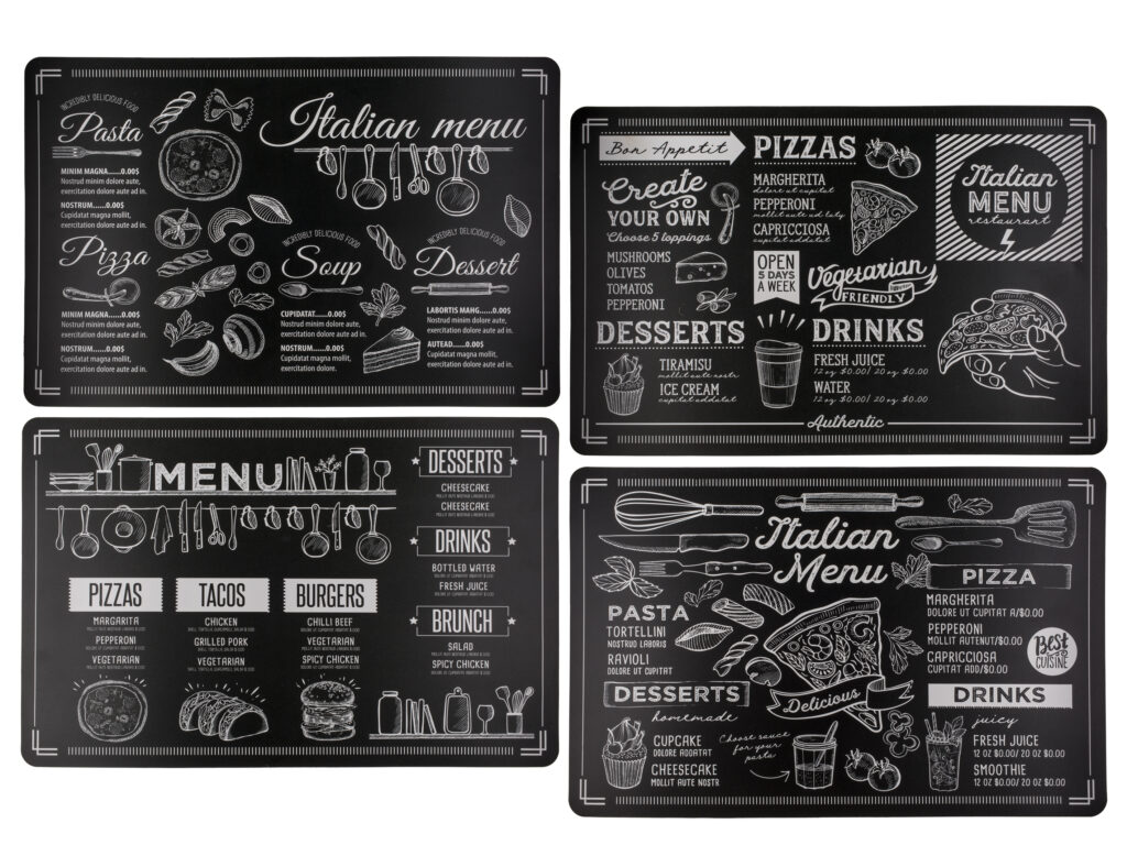 SET DE TABLE TASTY