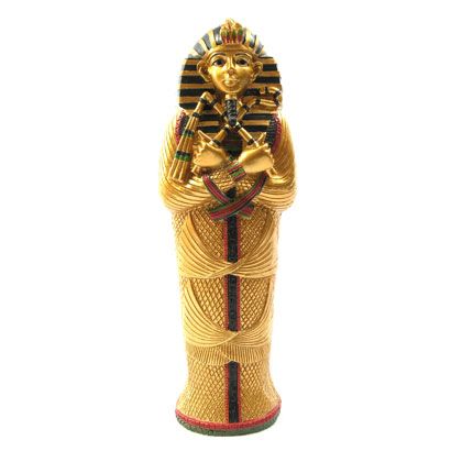 SARCOPHAGE ÉGYPTIEN (Toutankhamon 24 x 17 cm)