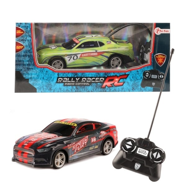 VOITURE DE RALLYE (Télécommandée ) 2 assortis modèle aléatoire