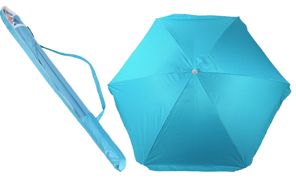 PARASOL COULEUR FUN (Diamètre 2 m - 3 coloris) Housse de protection