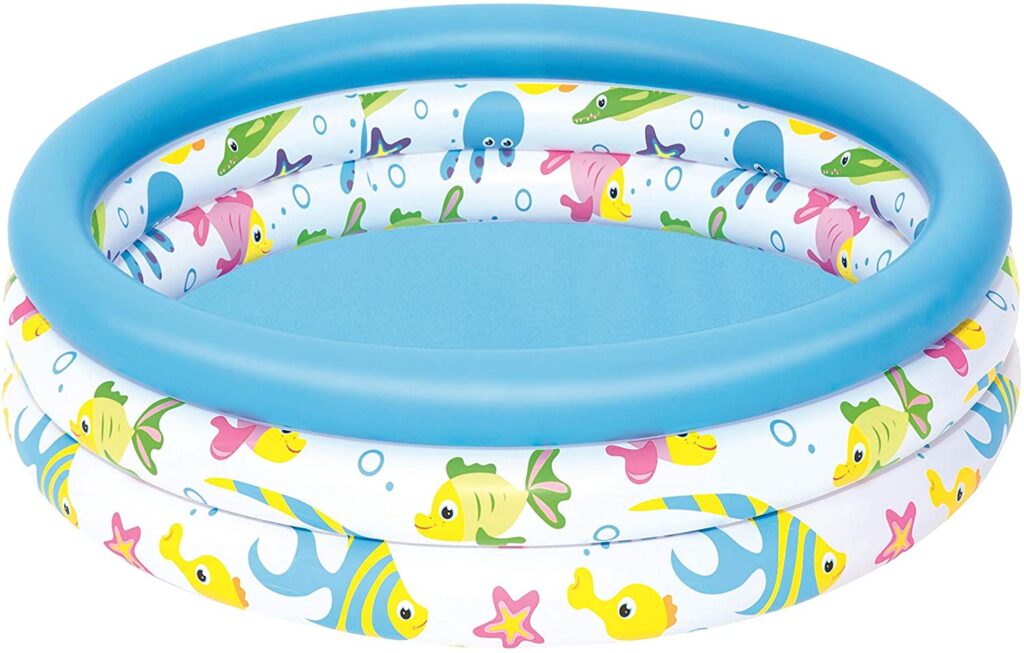 PISCINE RONDE GONFLABLE (Diamètre 102 cm)