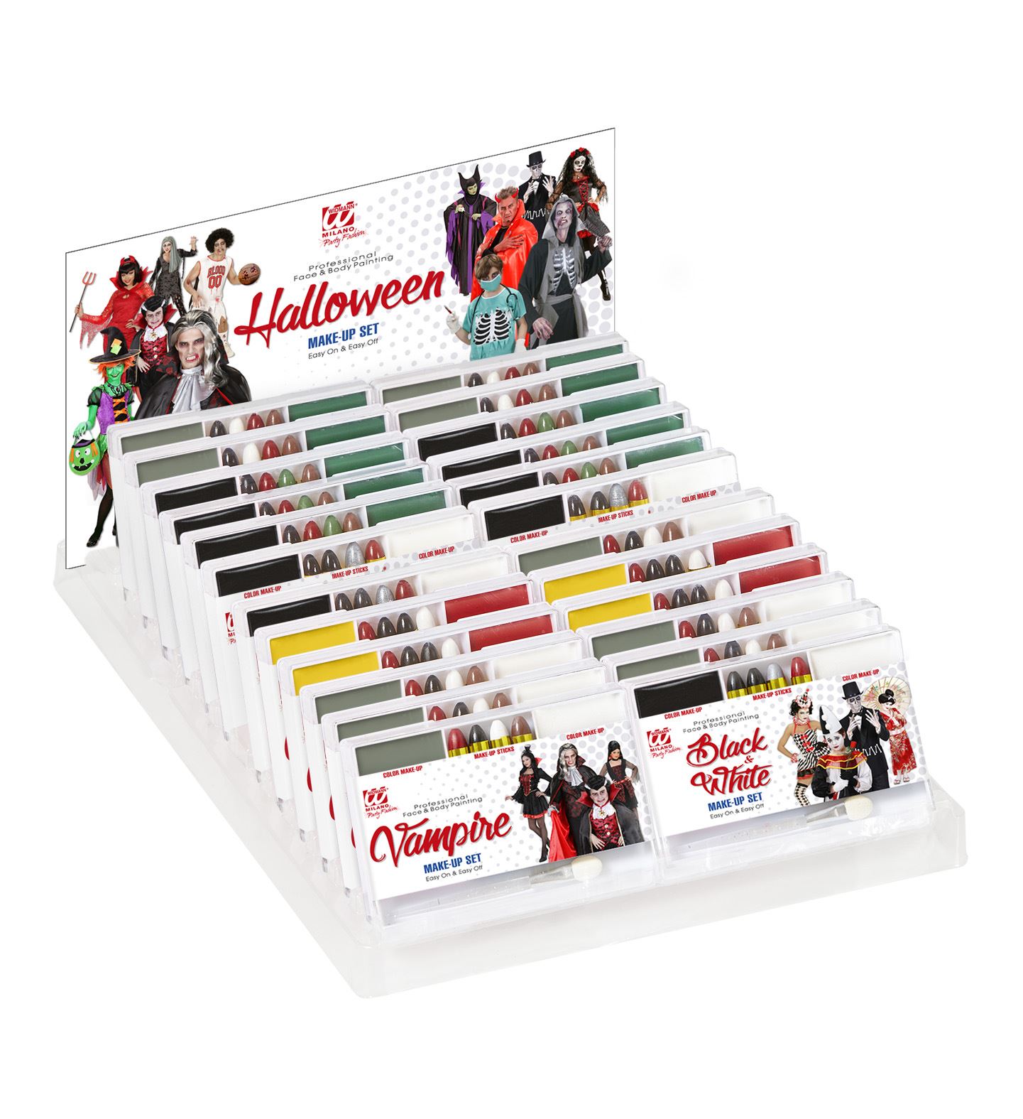MAQUILLAGES HALLOWEEN (Présentoir 24 maquillages) – Image 1