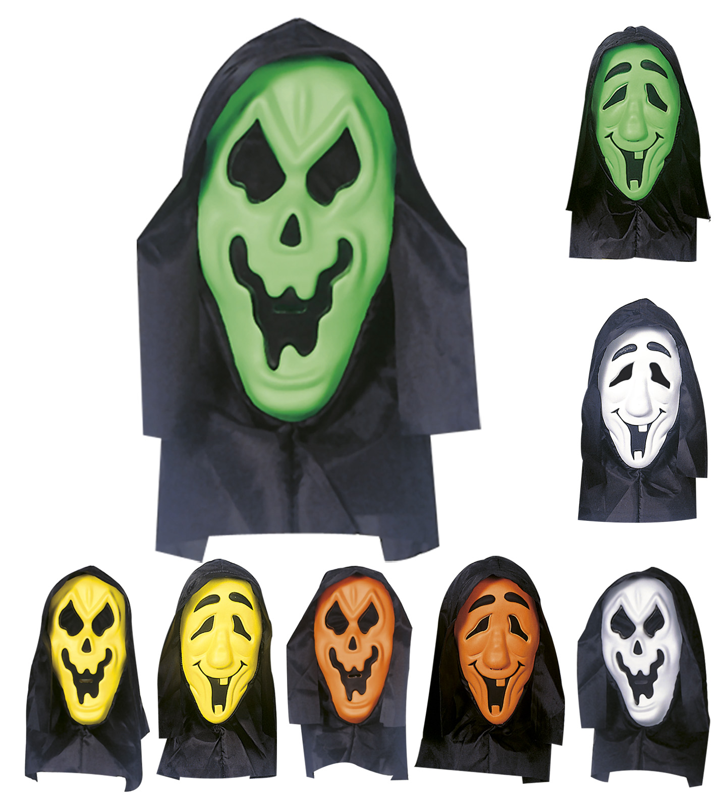 MASQUE DE FANTÔME (Assortiment masques EVA) Pack promo - 32 pièces – Image 1