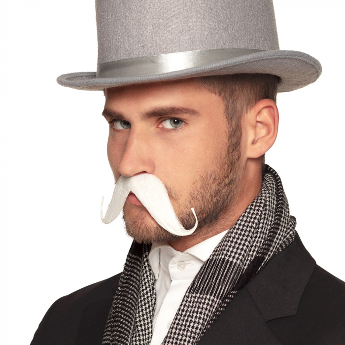 MOUSTACHE BLANCHE