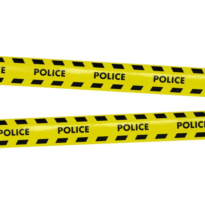 BANDE BARRIÈRE POLICE (Longueur 15 mètres)