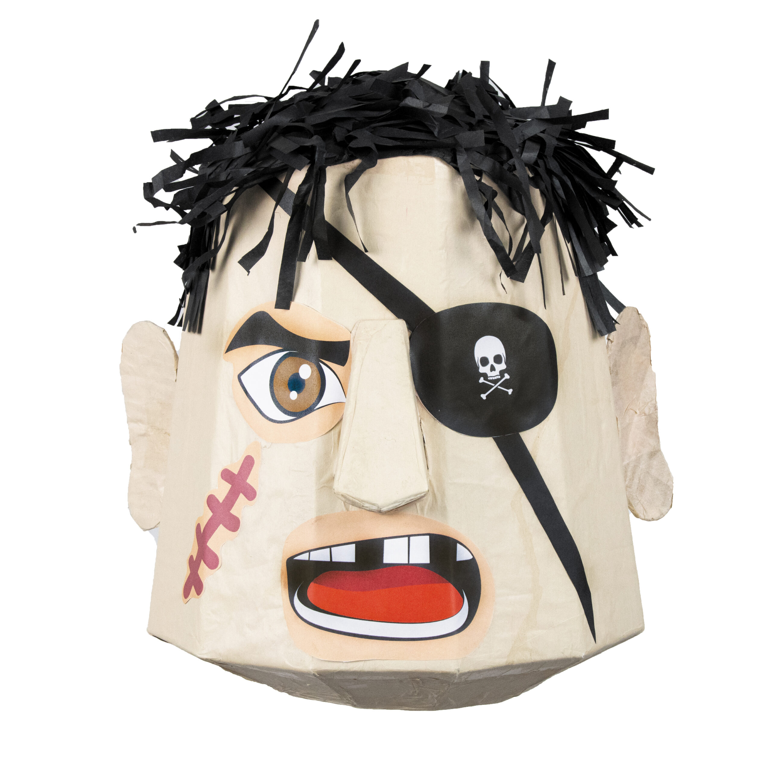 PINATA TÊTE DE PIRATE (Pirate brun) – Image 1