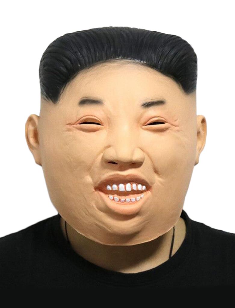 MASQUE KIM JONG UN (Masque Intégral en latex) Homme politique