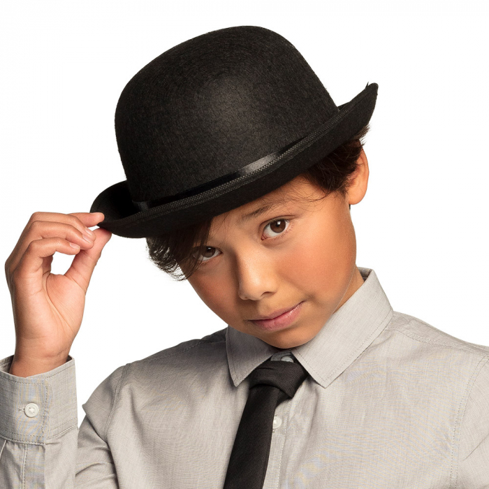 CHAPEAU MELON ENFANT (Chapeau noir)
