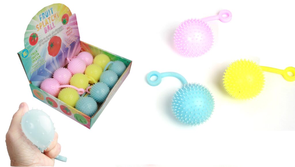 BALLE YOYO ANTI STRESS (Pack promo 60 balles) Diamètre 5.5 cm