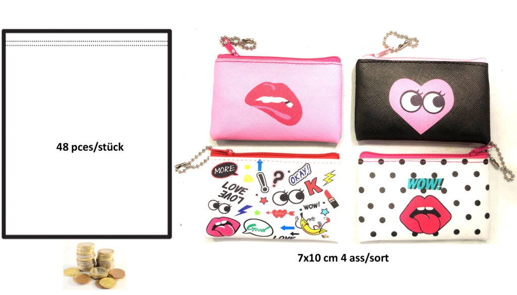 PORTE MONNAIE FASHION (Dimension 7 x 10 cm)