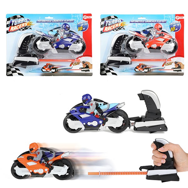 MOTO TURBO AVEC LANCEUR (Dimension 20 cm)