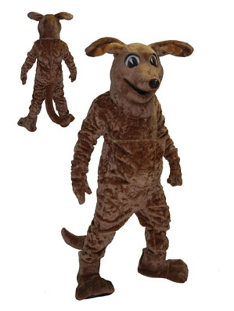 MASCOTTE KANGOUROU (Taille unique pour adulte) Version de luxe