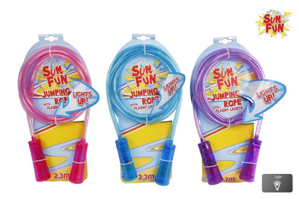CORDE A SAUTER LUMINEUSE (Longueur 2m30)
