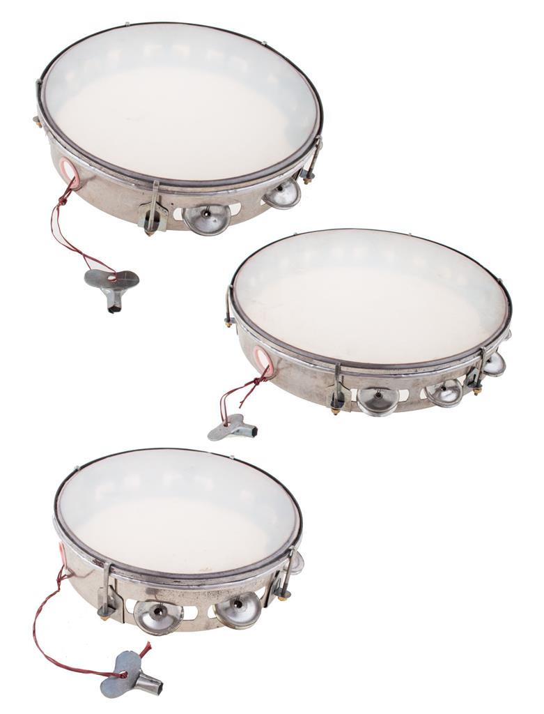SET DE 3 TAMBOURINS