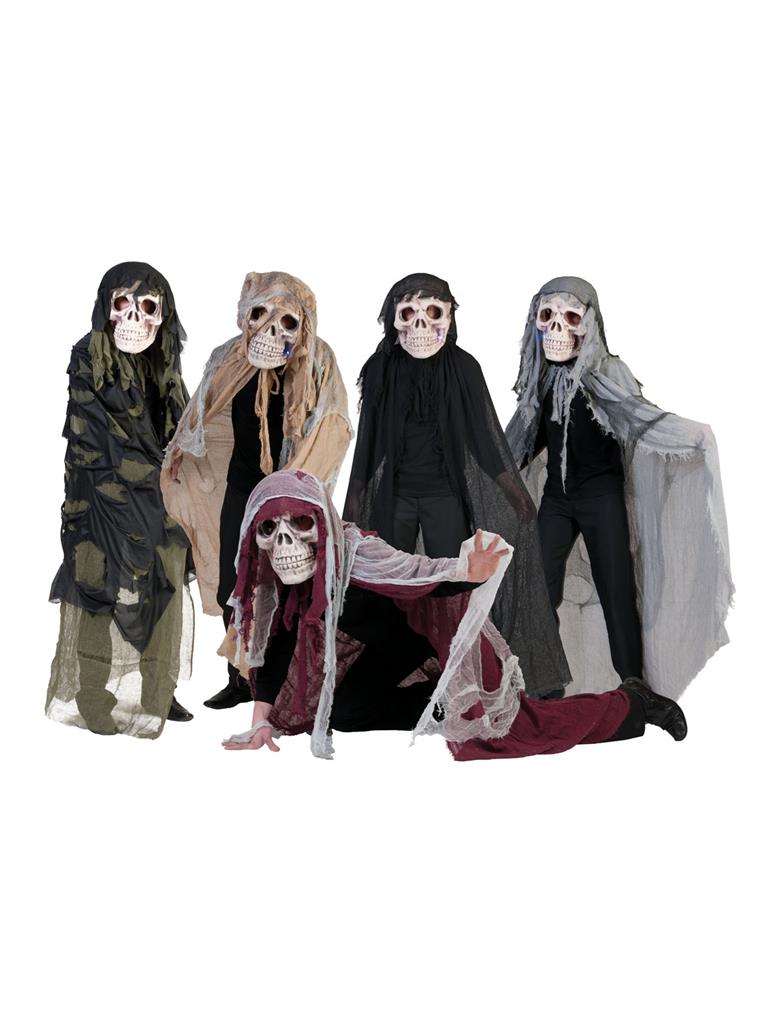 MASQUE SQUELETTE ET CAPE