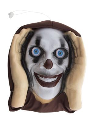 VISAGE CLOWN POUR VITRE (Décoration avec ventouse)