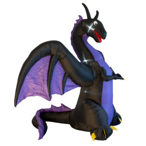 DRAGON GÉANT GONFLABLE (Gonflable lumineux 250 cm) – Image 2