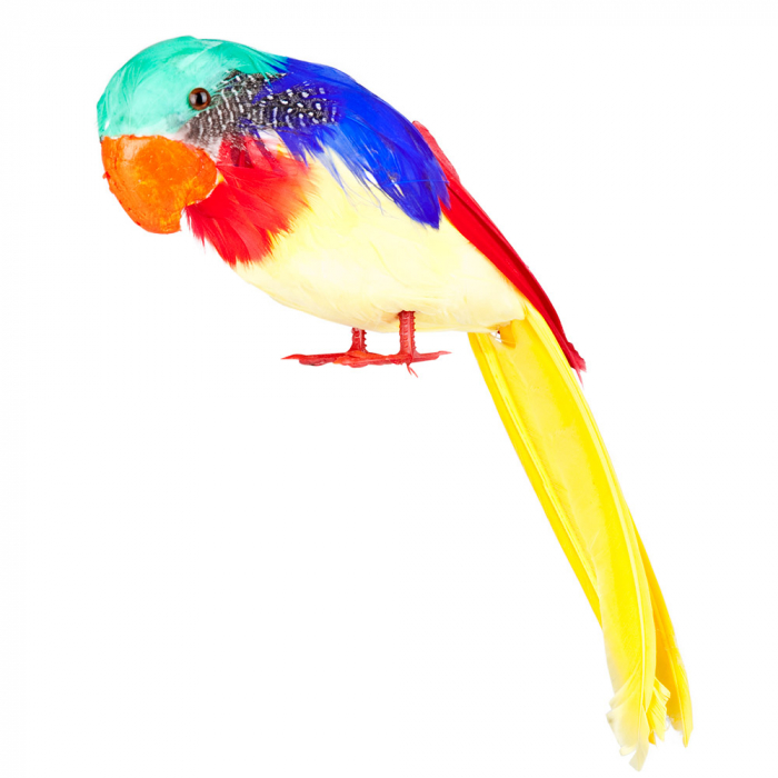 PERROQUET MULTICOLORE (Décoration 30 cm)