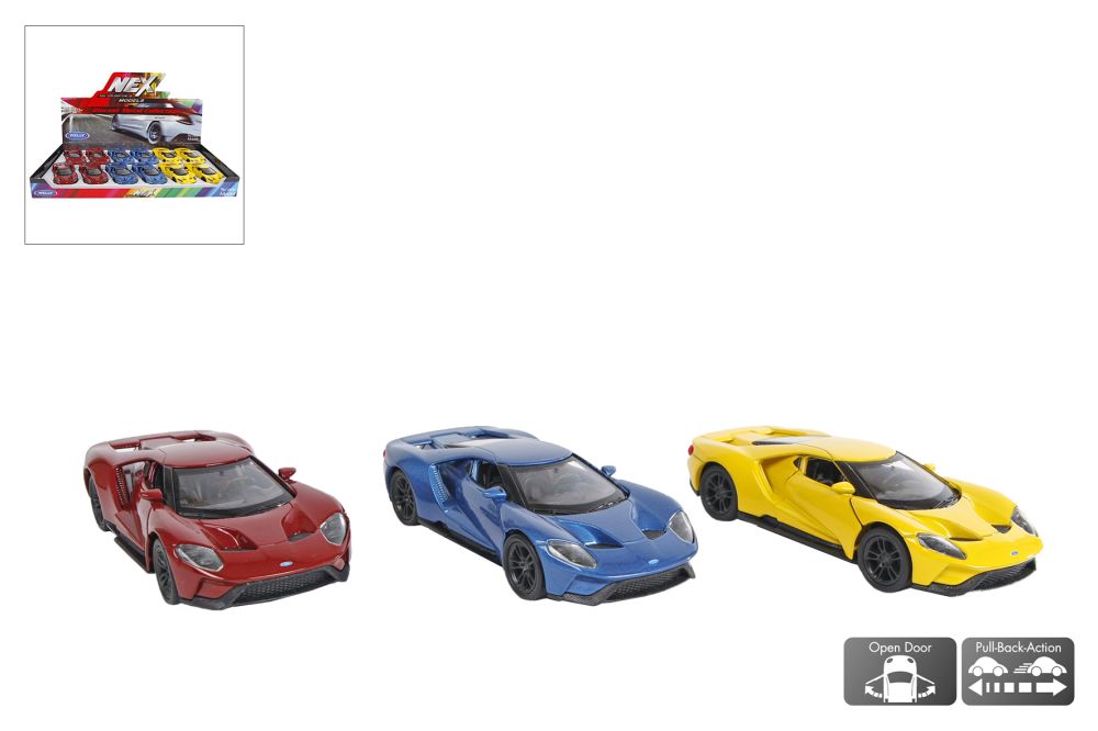 FORD GT MODÈLE MÉTAL (Petites voitures collection)