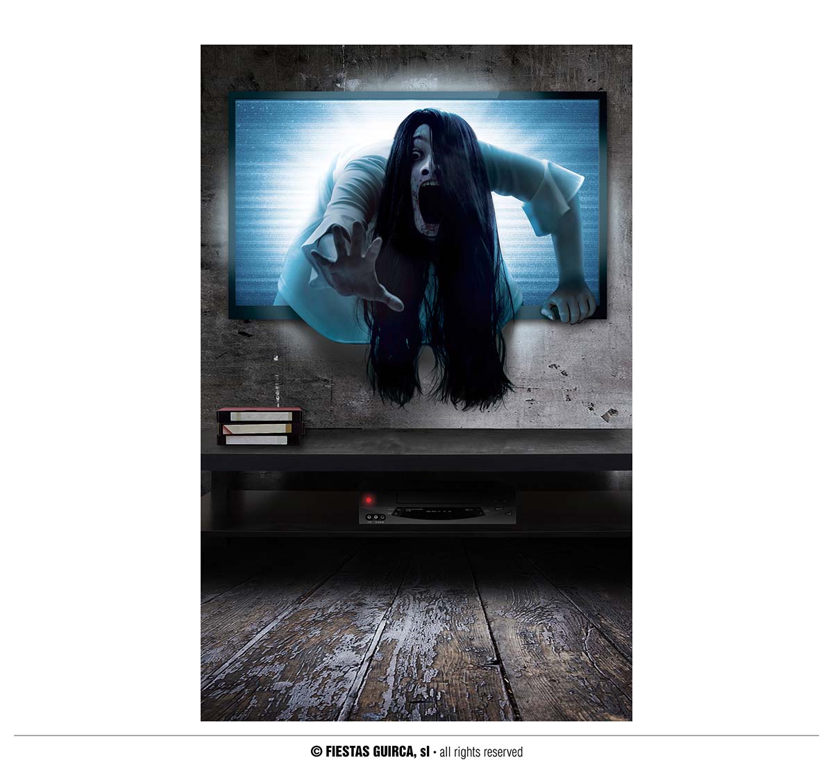 DÉCORATION MURALE (Femme possédée) Dimension 70 x 80 cm – Image 1