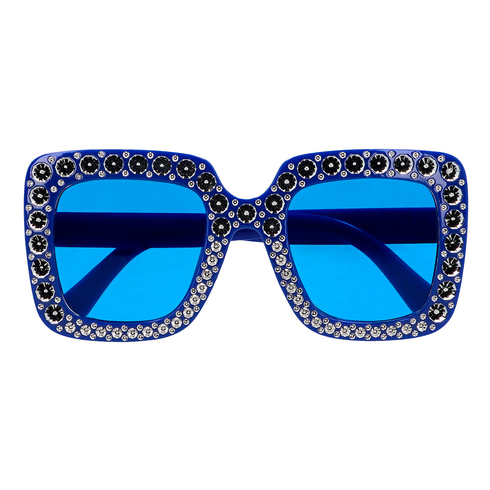 LUNETTES BLEUES STRASS