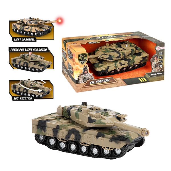 CHAR MILITAIRE FRICTION (Dimension 28 cm)