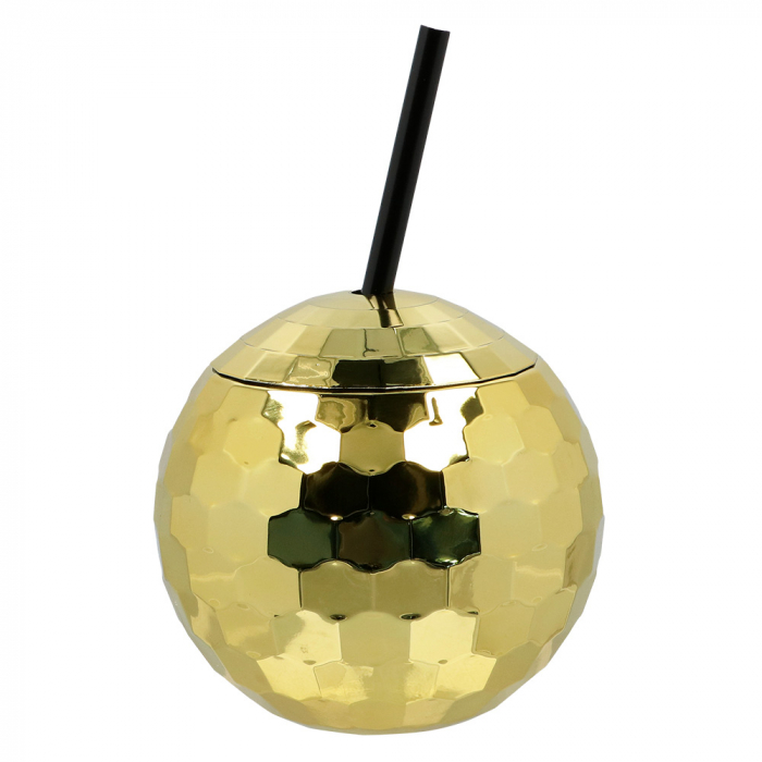 BOULE DISCO A COCKTAIL (Couleur or 650 ml)
