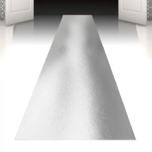 TAPIS DE SOIRÉE ARGENT (Dimension 450 x 60 cm) – Image 1