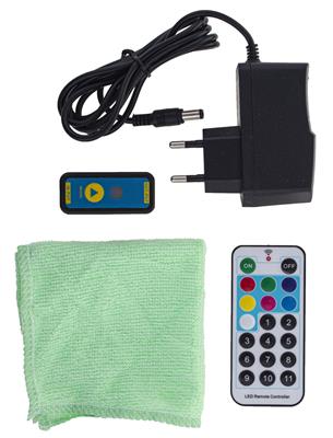 ARDOISE LUMINEUSE A LED (avec 8 feutres effaçables) Taille 40 x 60 cm