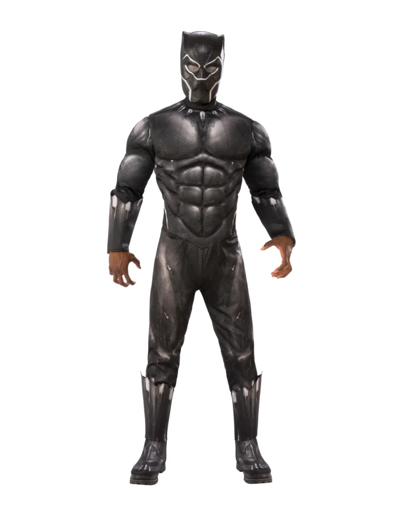 COSTUME BLACK PANTHER (Tailles adultes XL et M/L)