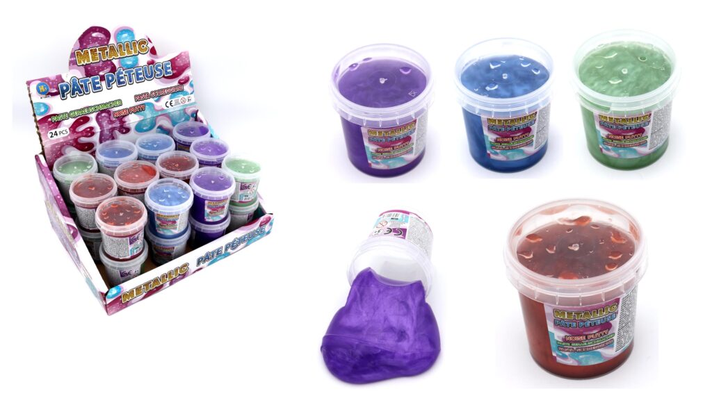 PÂTE A PROUT MÉTALLIQUE (Pack 24 pots 140 grammes)