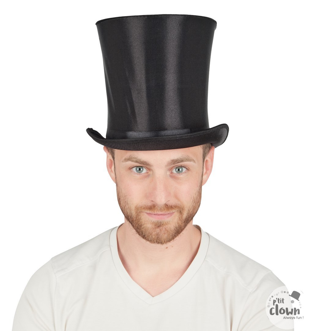 CHAPEAU HAUT DE FORME (Chapeau en satin) – Image 1