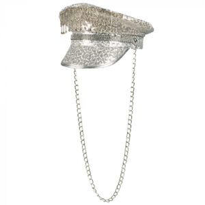 CASQUETTE ARGENT (Casquette avec chaine) – Image 1