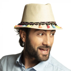 BORSALINO AVEC PONPONS – Image 3