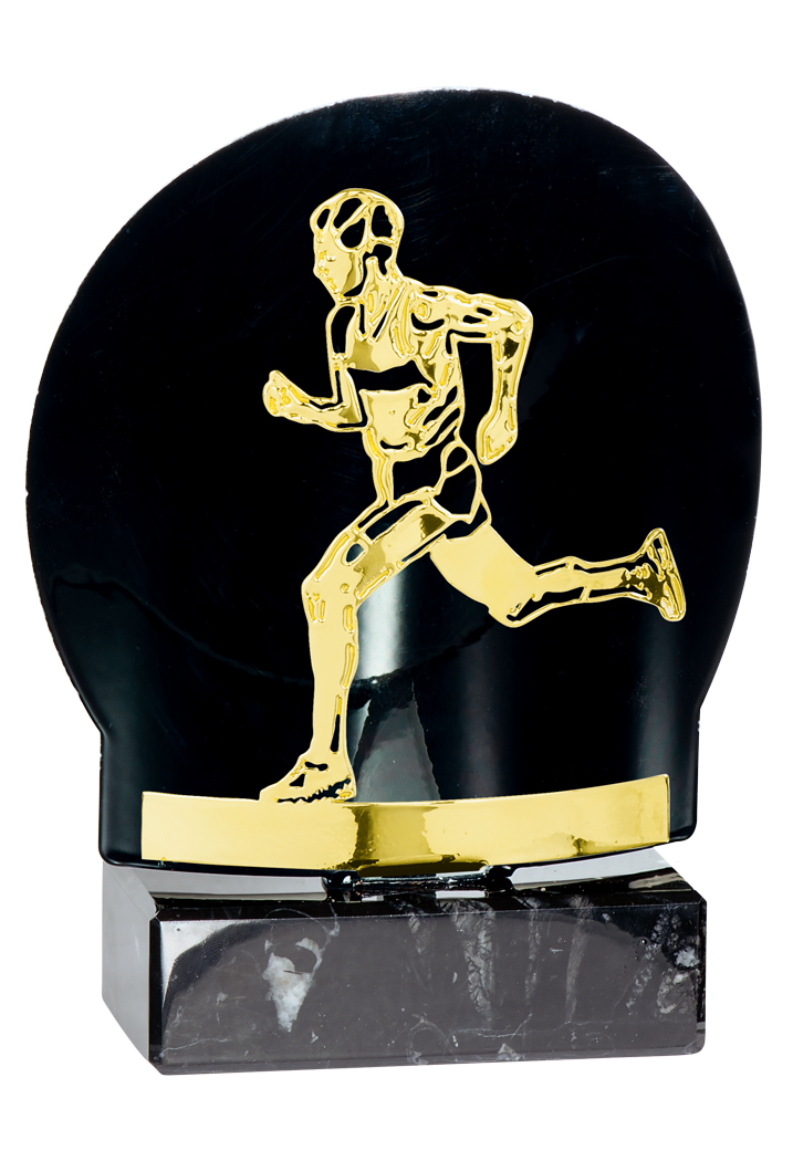 TROPHÉE DE COURSE GOLD (Trophée métal doré - 18 cm) – Image 1