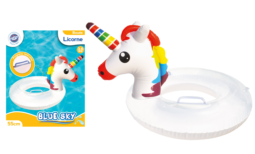 BOUÉE LICORNE FUN (Dimension 55 cm)