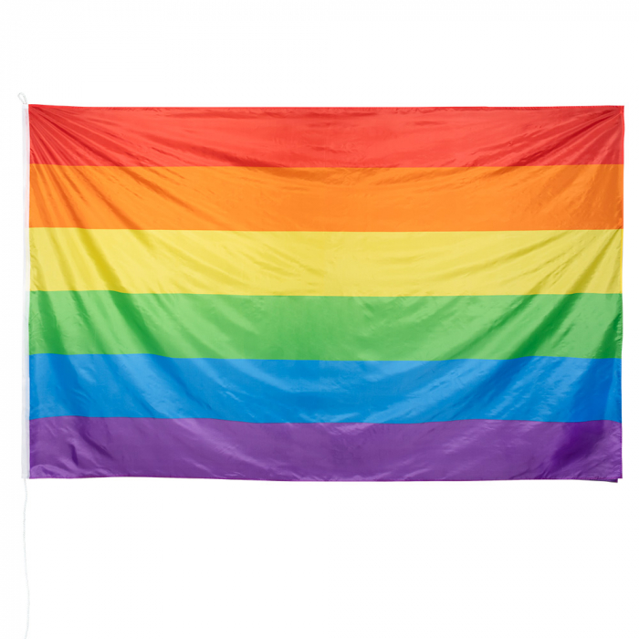 DRAPEAU ARC EN CIEL XXL (Dimension 2 x 3 mètres) Drapeau Gay pride