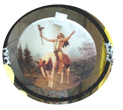CADRE THÈME INDIEN (Dimension 62 cm)