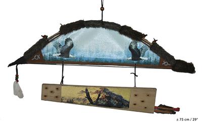 ARC ET CARQUOIS INDIEN (Taille 75 cm)