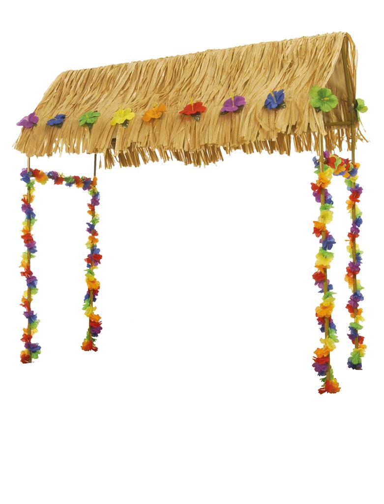 CABANE TIKI HAWAIENNE (Décoration 140 x 56 x 142 cm)