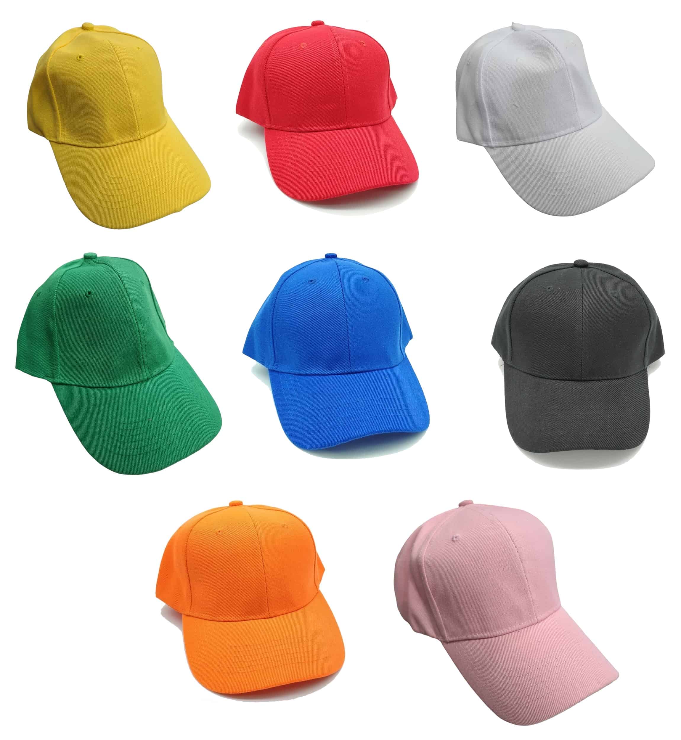 CASQUETTE ADULTE 8 COULEURS AUX CHOIX