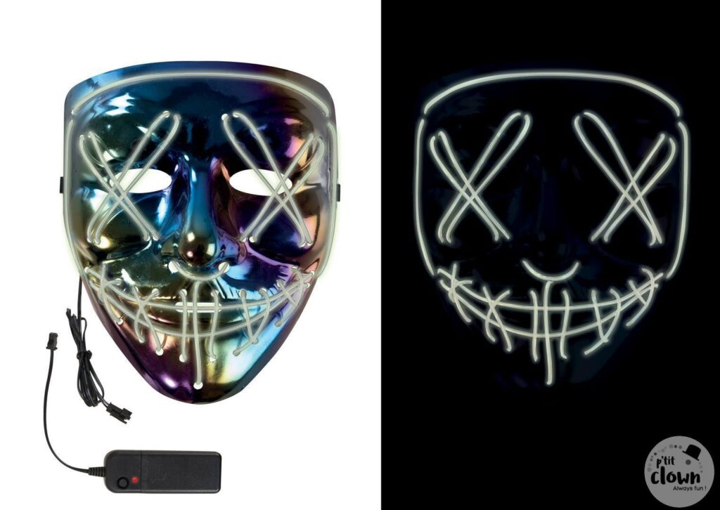 MASQUE LUMINEUX A LED