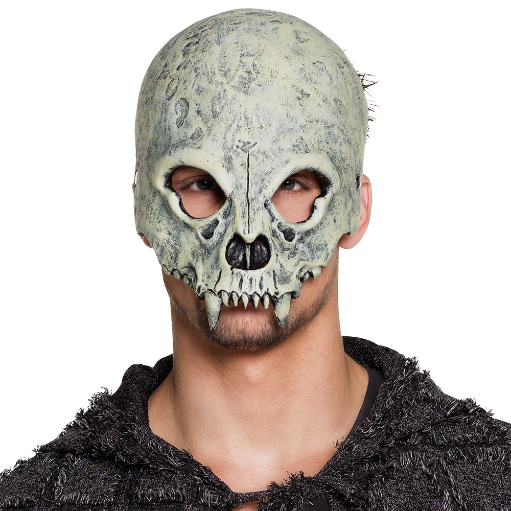 MASQUE DE SQUELETTE (Crâne en mousse)