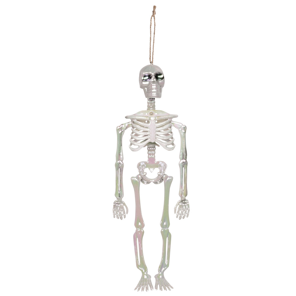 SQUELETTE A SUSPENDRE (Squelette nacre 32 cm)