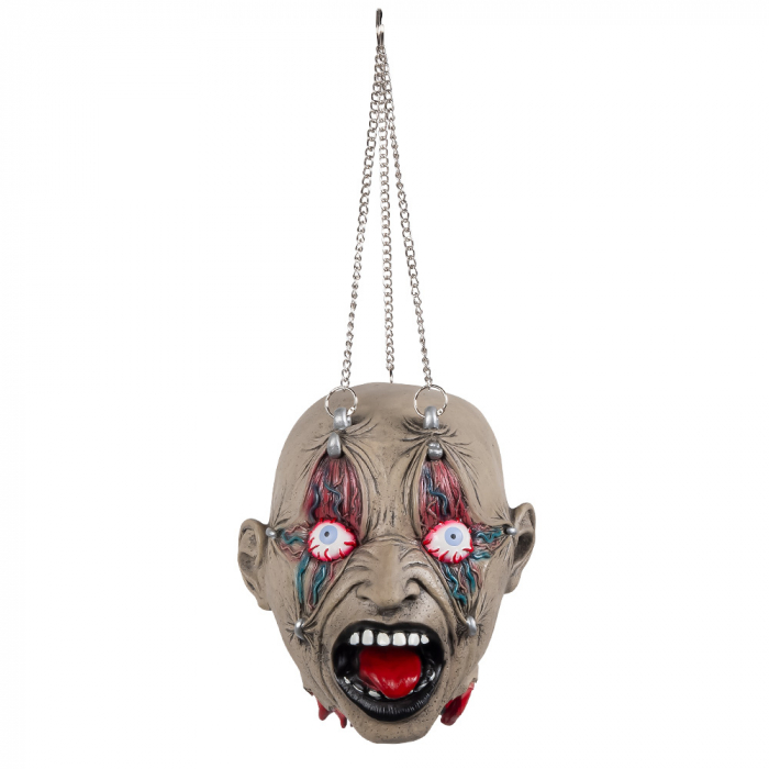 TÊTE DE ZOMBIE TORTURÉ (Dimension 50 x 21 cm)